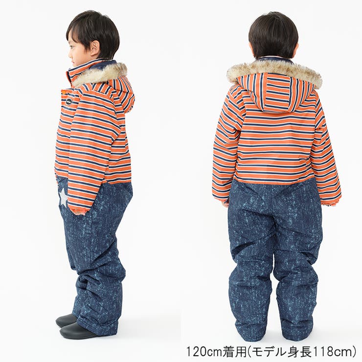 ボーダー切替スノーコンビ | こどもの森e-shop | 詳細画像15 