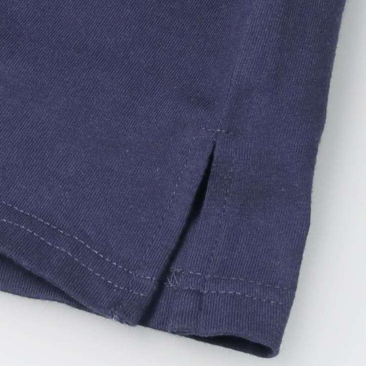 子供服moujonjon(ムージョンジョン)袖チェック切替車刺繍長袖Ｔシャツ80cm～140cmM5480