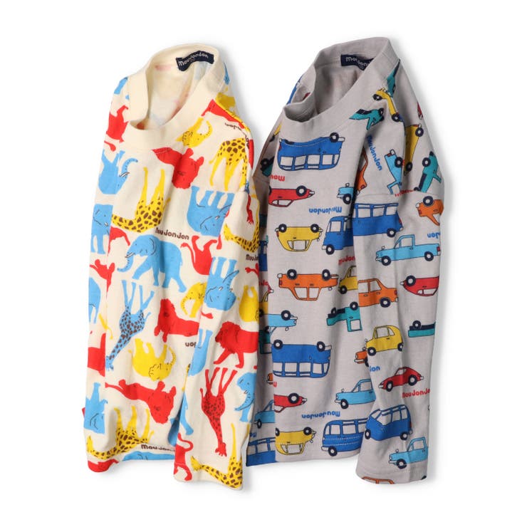 動物・車総柄接結長袖Ｔシャツ | こどもの森e-shop | 詳細画像7 