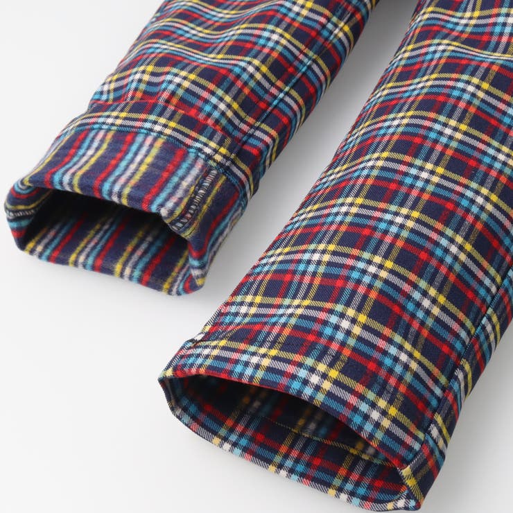 のびふわツイルチェック柄長パンツ | こどもの森e-shop | 詳細画像8 