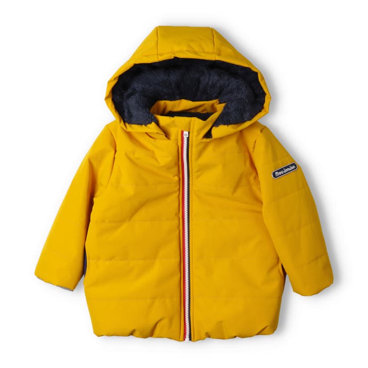 イエロー | 防風加工無地中綿ジャケット・アウター | こどもの森e-shop