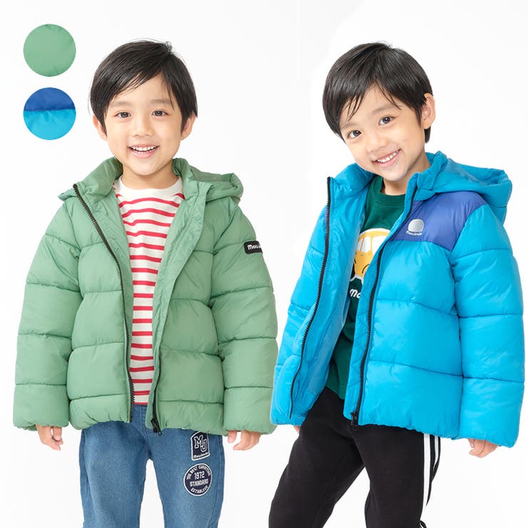 無地ナイロン中綿ジャケット | こどもの森e-shop | 詳細画像1 
