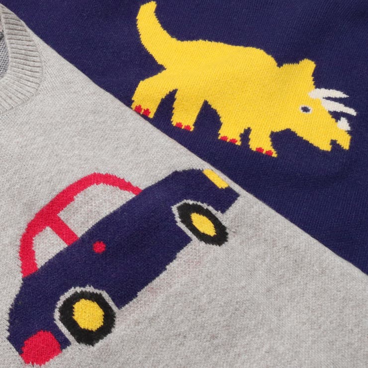 車・恐竜セーター | こどもの森e-shop | 詳細画像6 