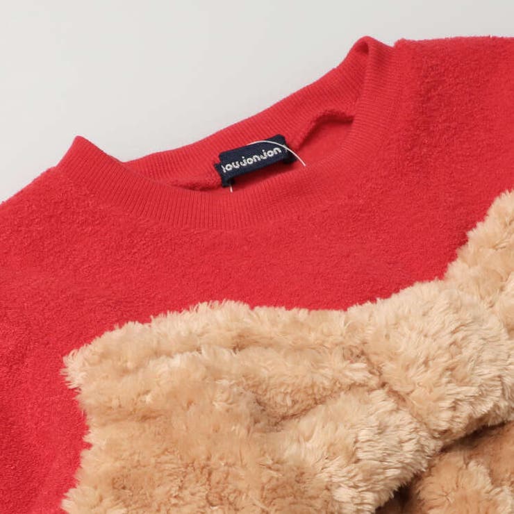 ブークレー裏起毛ボアリボン付ワンピース | こどもの森e-shop | 詳細画像5 