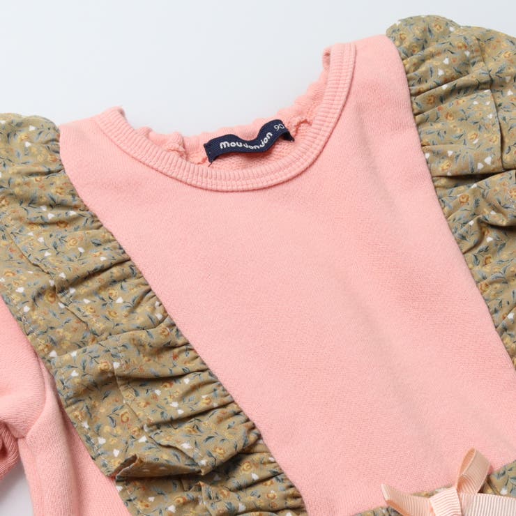 小花柄切り替え裏毛ワンピース | こどもの森e-shop | 詳細画像3 