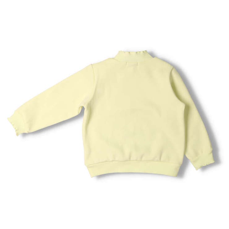 【子供服】moujonjon(ムージョンジョン)チェリーハイネック爆温裏起毛トレーナー80cm～140cmM60605