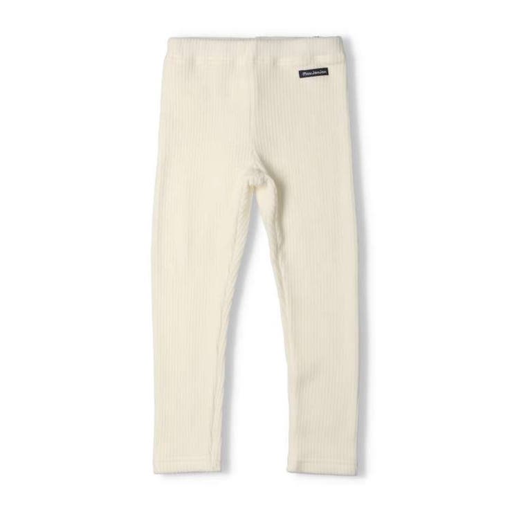 【子供服】moujonjon(ムージョンジョン)日本製ニットコールロングレギンス80cm～140cmM61004