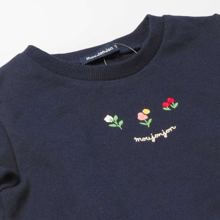 お花刺繍切替裏毛ワンピース | こどもの森e-shop | 詳細画像5 
