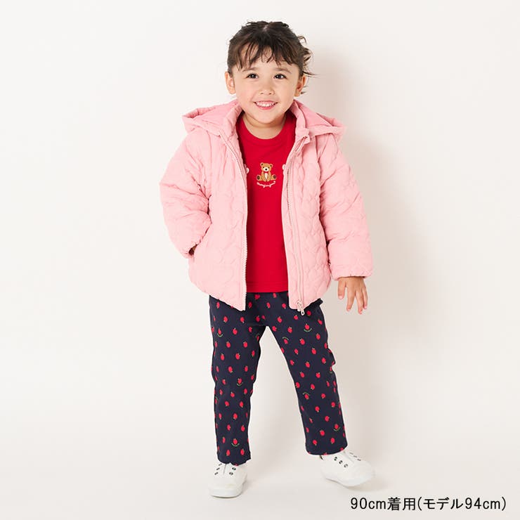 のびふわツイルリンゴ柄ストレートパンツ 90cm～140cm M63004 | こどもの森e-shop | 詳細画像12 