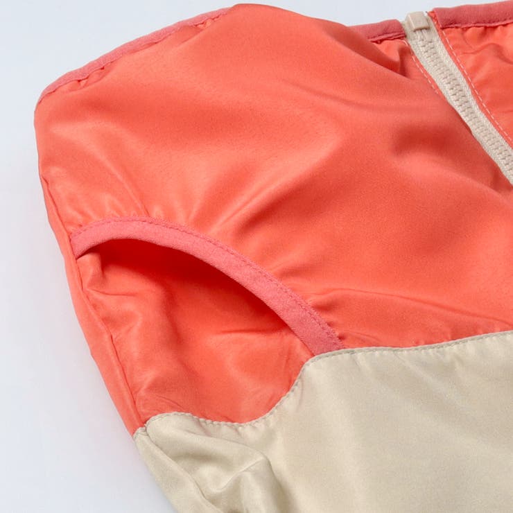 フード衿収納タフタバイカラージャケット | こどもの森e-shop | 詳細画像9 