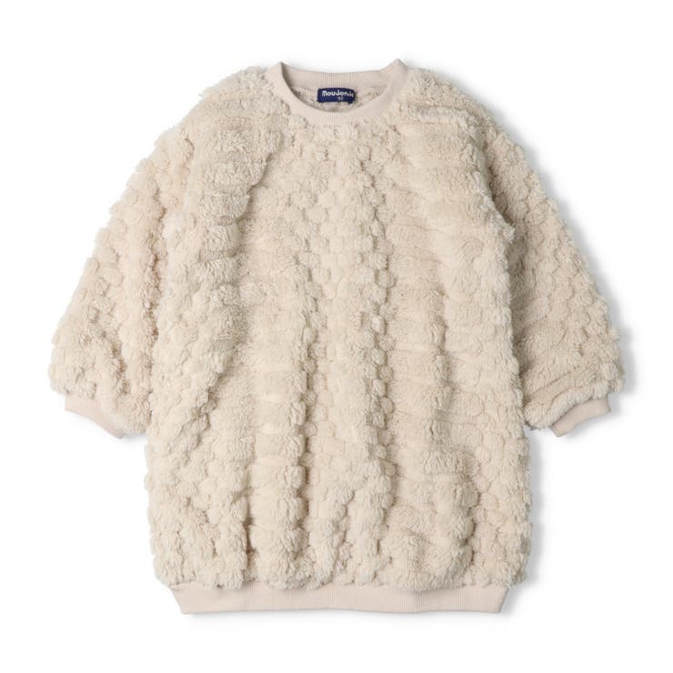 ベージュ | ボアワンピース | こどもの森e-shop