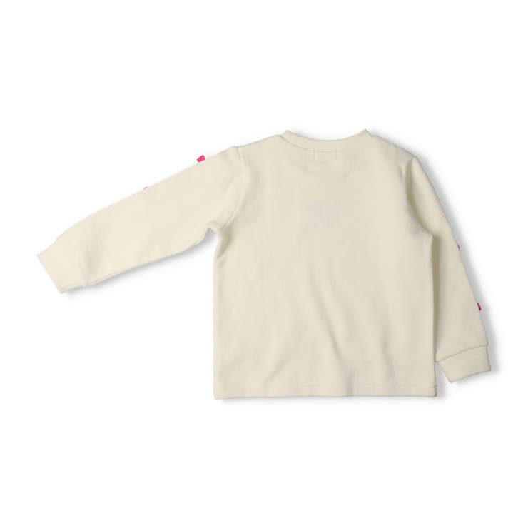 お花刺繍リボン付き裏毛トレーナー | こどもの森e-shop | 詳細画像2 