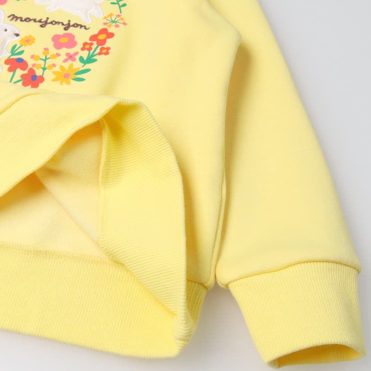 うさぎアップリケ爆温裏起毛トレーナー | こどもの森e-shop | 詳細画像5 