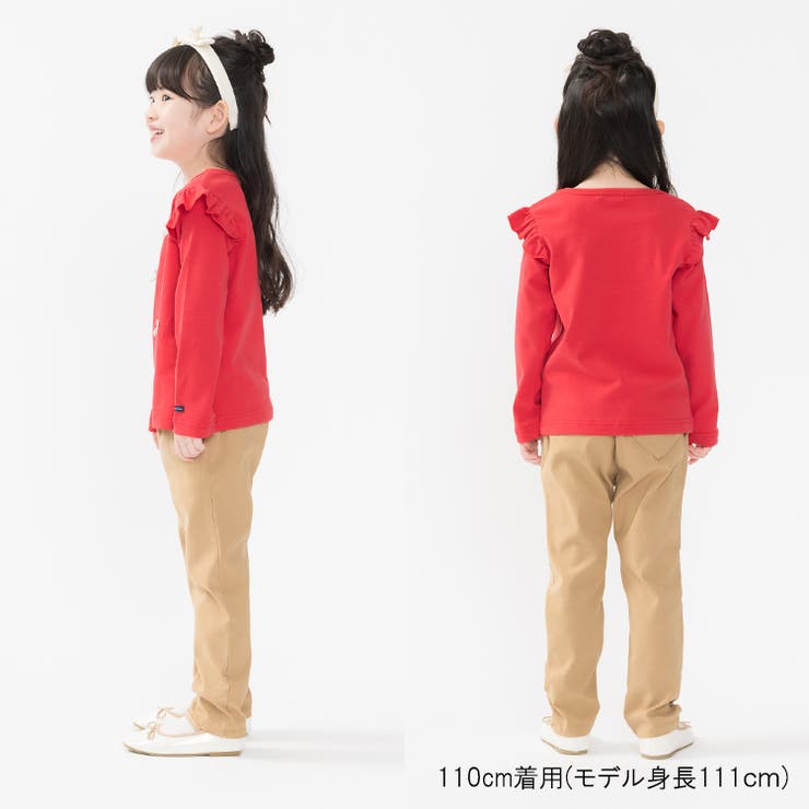 リボン付フライス長袖Ｔシャツ | こどもの森e-shop | 詳細画像11 
