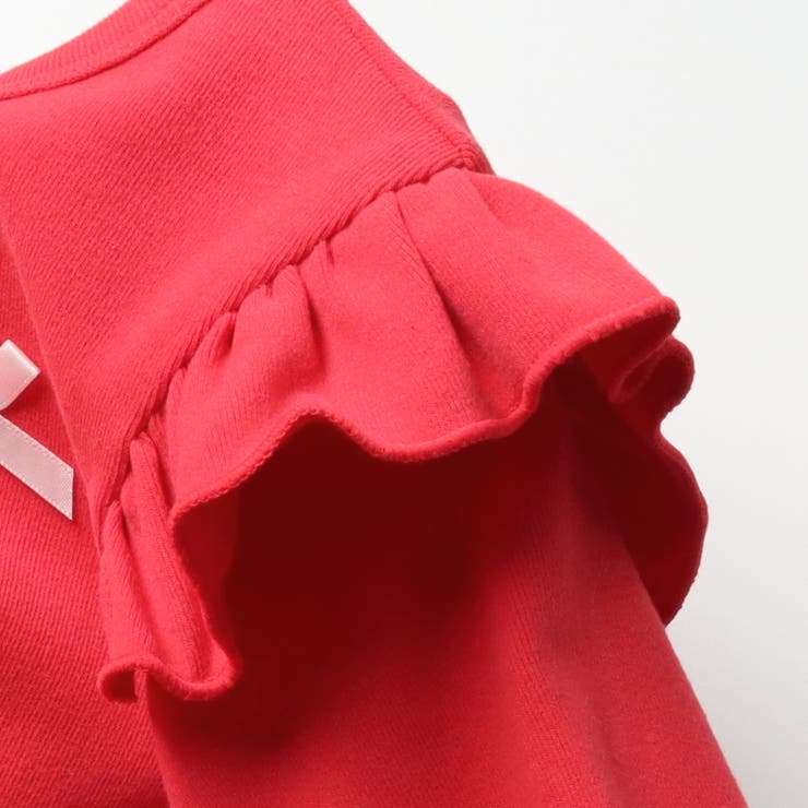 リボン付フライス長袖Ｔシャツ | こどもの森e-shop | 詳細画像4 