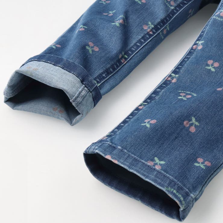 チェリー柄デニム長パンツ | こどもの森e-shop | 詳細画像6 