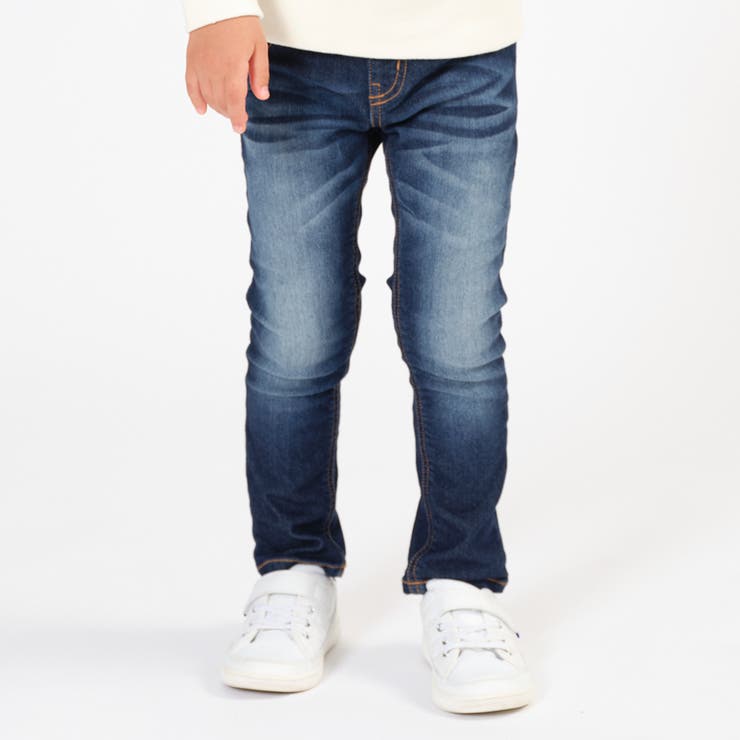 子供用   パウダーストレッチデニムスキニーパンツ | こどもの森e-shop | 詳細画像1 