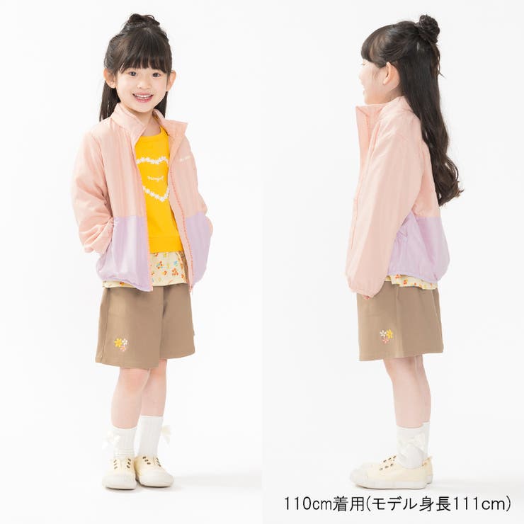 ツイル刺繍３分丈キュロットパンツ | こどもの森e-shop | 詳細画像14 