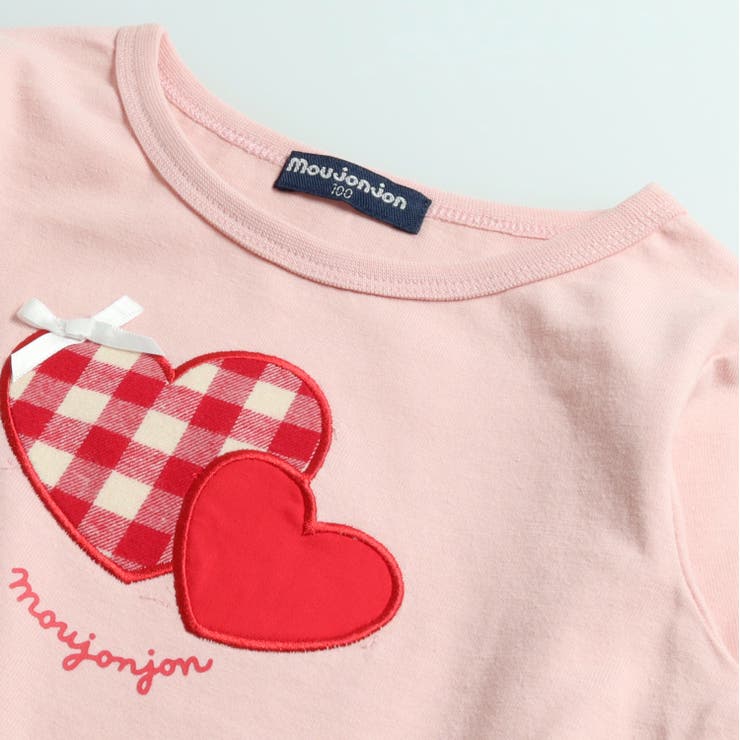 さくらんぼ・ハート裾スカラップ長袖Ｔシャツ | こどもの森e-shop | 詳細画像3 