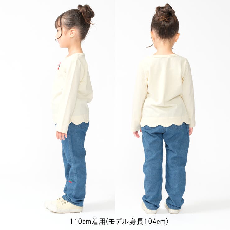 さくらんぼ刺繍デニムパンツ | こどもの森e-shop | 詳細画像11 