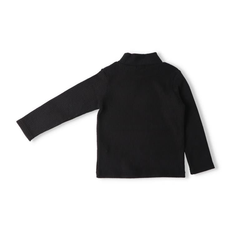 日本製ニットコールハイネック無地Ｔシャツ | こどもの森e-shop | 詳細画像2 