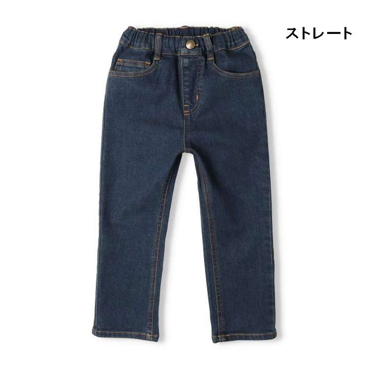 【子供服】moujonjon(ムージョンジョン)ストレート・テーパードデニムパンツ90cm～140cmM87000