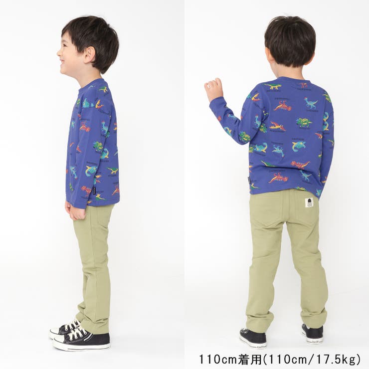 ストレッチミニ裏毛無地ロングパンツ 80cm～140cm M87001 | こどもの森e-shop | 詳細画像14 