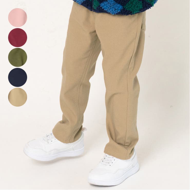 のびのびツイルストレートパンツ 90cm～140cm M87002 | こどもの森e-shop | 詳細画像1 