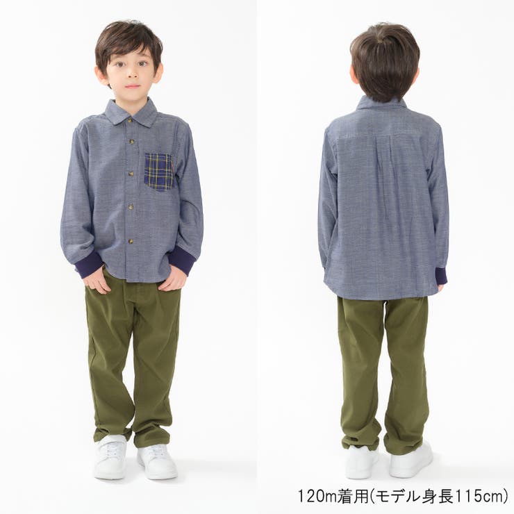 のびのびツイルストレートパンツ 90cm～140cm M87002 | こどもの森e-shop | 詳細画像20 