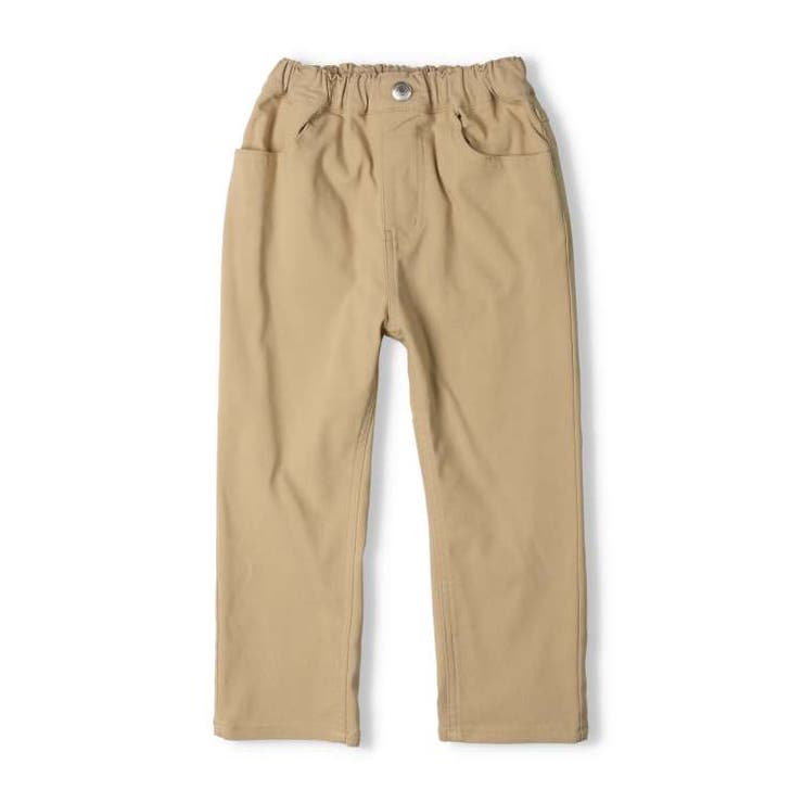 【子供服】moujonjon(ムージョンジョン)のびのびツイルストレートパンツ90cm～140cmM87002