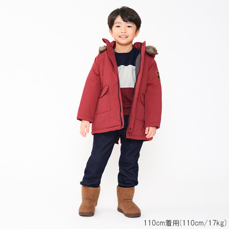 子供服 moujonjon 爆温裏起毛デニムニットパンツ | こどもの森e-shop | 詳細画像14 