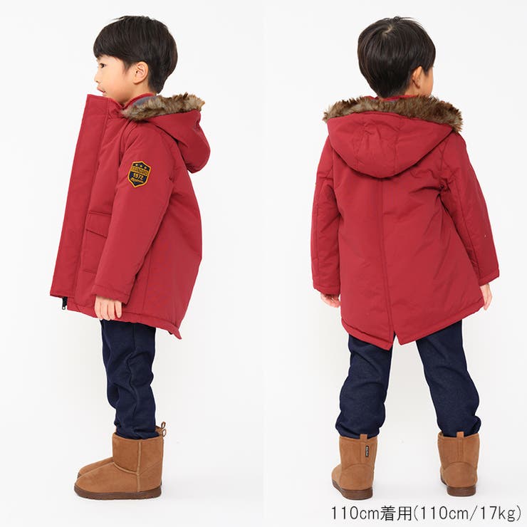 子供服 moujonjon 爆温裏起毛デニムニットパンツ | こどもの森e-shop | 詳細画像15 