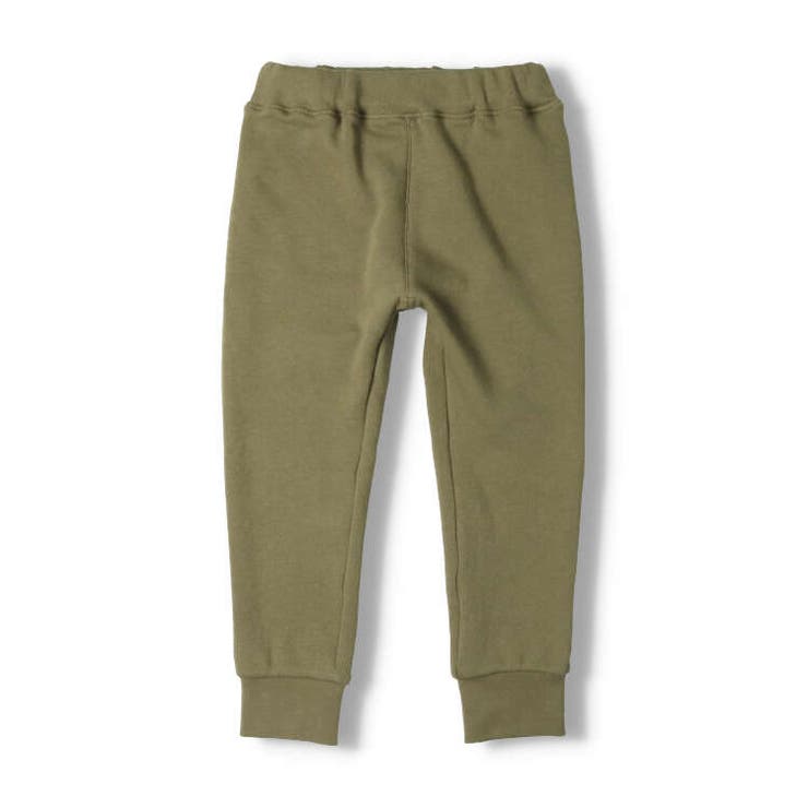 日本製のびのび裏毛裾リブ長パンツ・長ズボン | こどもの森e-shop | 詳細画像3 