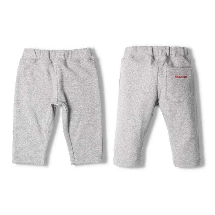【子供服】moujonjon(ムージョンジョン)日本製リップルフライス6分丈ハーフパンツ80cm～140cmM87150