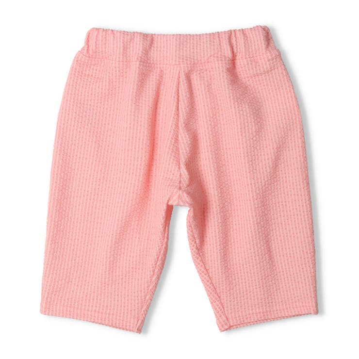 【子供服】moujonjon(ムージョンジョン)ニットサッカーサルエル5分丈ハーフパンツ80cm～130cmM87151