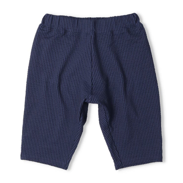 【子供服】moujonjon(ムージョンジョン)ニットサッカーサルエル5分丈ハーフパンツ80cm～130cmM87151