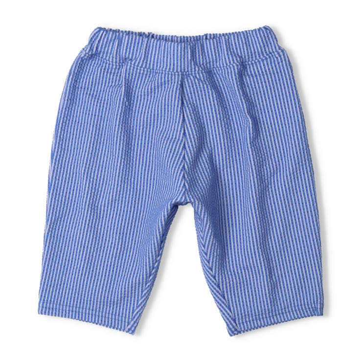 【子供服】moujonjon(ムージョンジョン)ニットサッカーサルエル5分丈ハーフパンツ80cm～130cmM87151