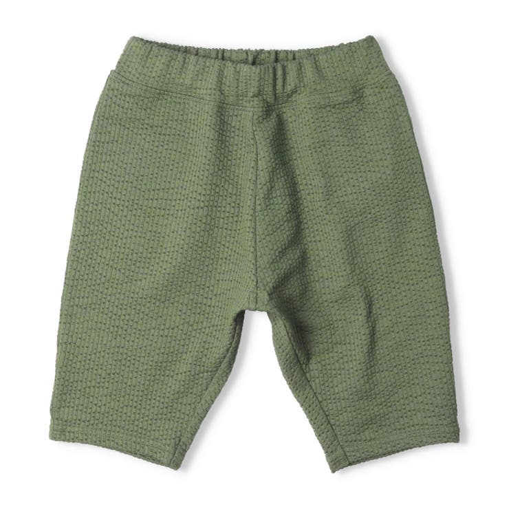 【子供服】moujonjon(ムージョンジョン)ニットサッカーサルエル5分丈ハーフパンツ80cm～130cmM87151