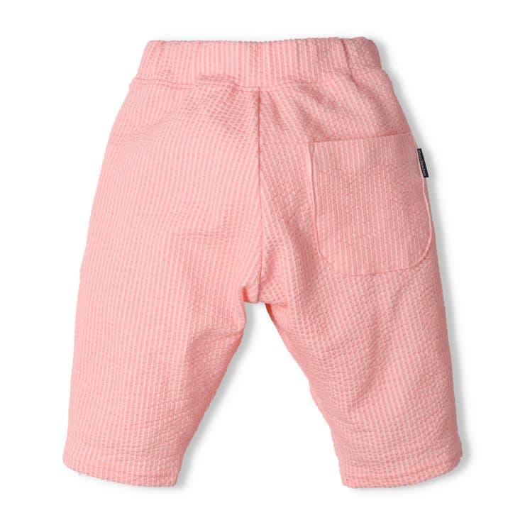 【子供服】moujonjon(ムージョンジョン)ニットサッカーサルエル5分丈ハーフパンツ80cm～130cmM87151