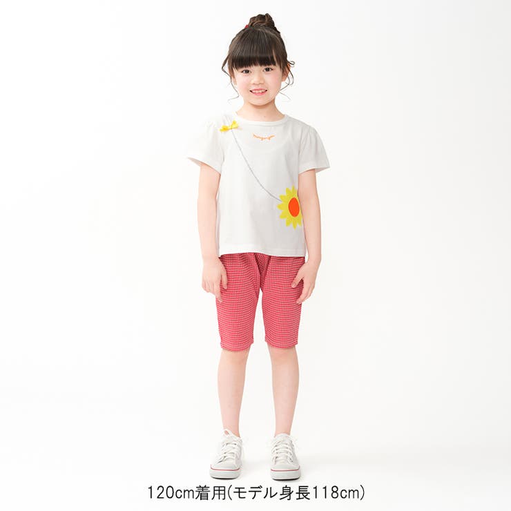 ニットサッカーギンガムチェック柄ハーフパンツ | こどもの森e-shop | 詳細画像15 