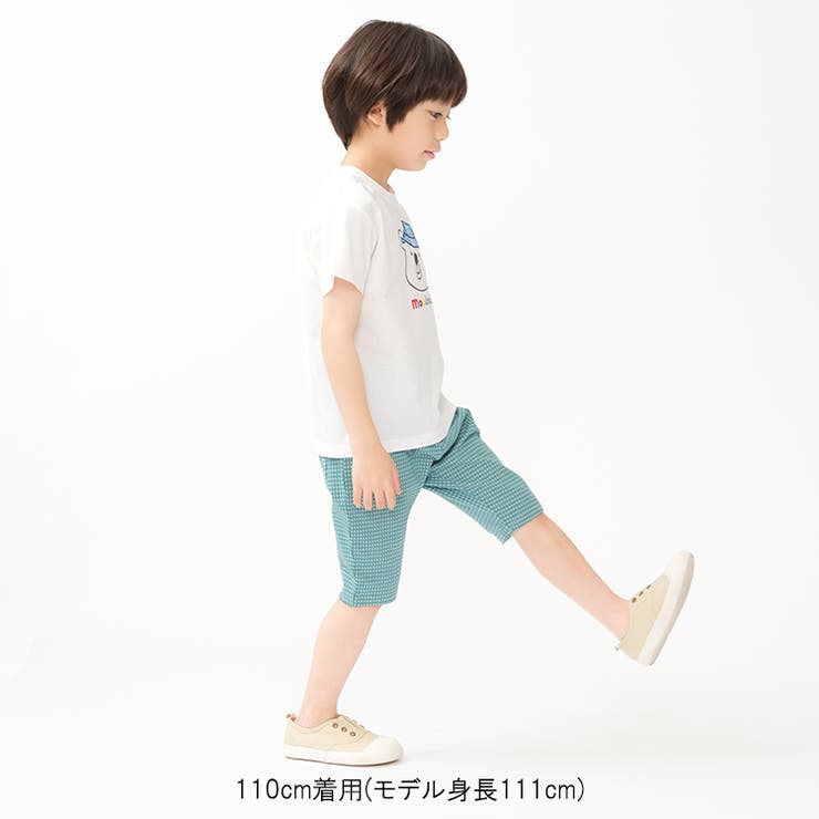 ニットサッカーギンガムチェック柄ハーフパンツ | こどもの森e-shop | 詳細画像18 