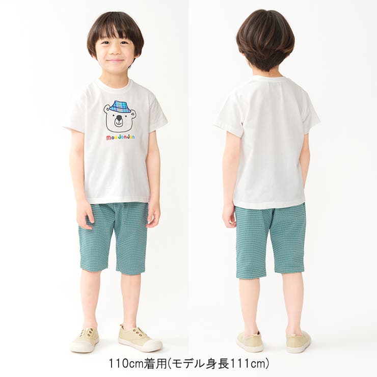ニットサッカーギンガムチェック柄ハーフパンツ | こどもの森e-shop | 詳細画像19 