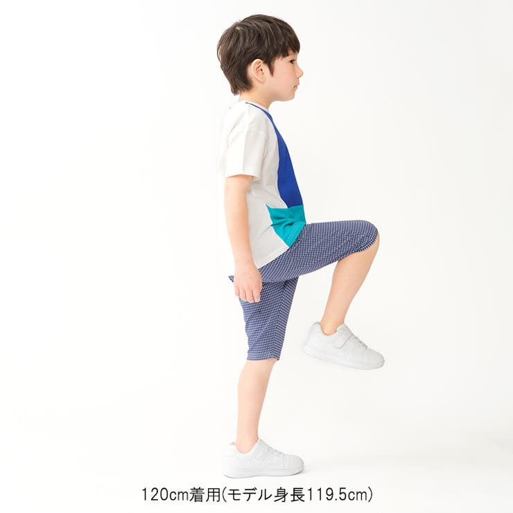 ニットサッカーギンガムチェック柄ハーフパンツ | こどもの森e-shop | 詳細画像20 