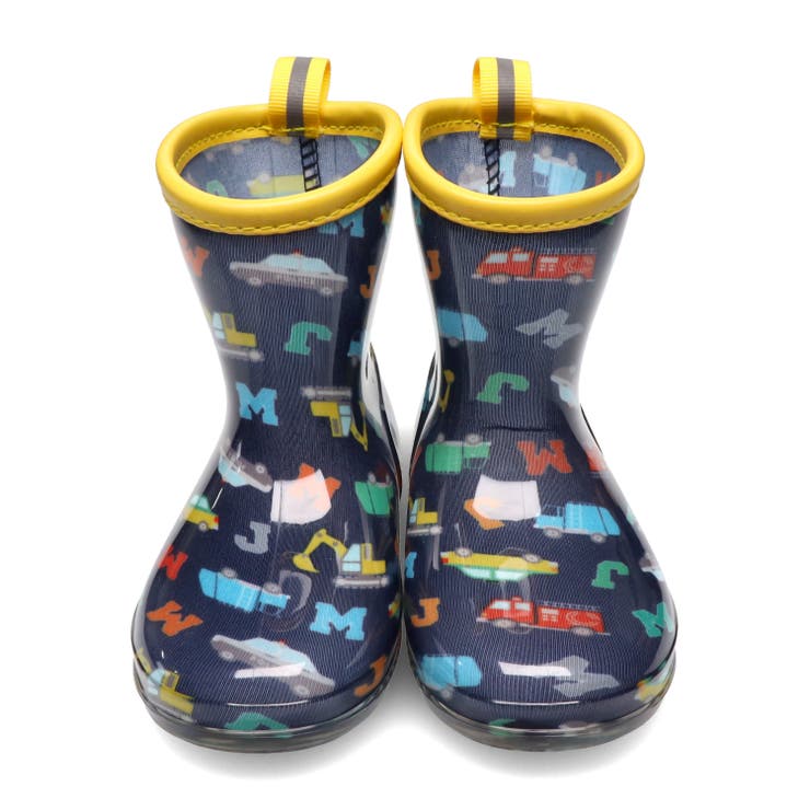 車ロゴ総柄レインシューズ・長靴 | こどもの森e-shop | 詳細画像3 