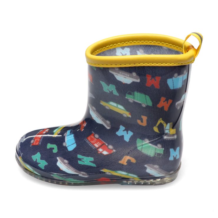 車ロゴ総柄レインシューズ・長靴 | こどもの森e-shop | 詳細画像5 