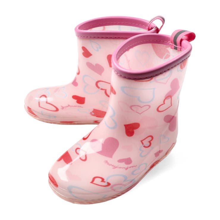 ハート総柄レインシューズ・長靴[品番：MTIK0011801]｜こどもの