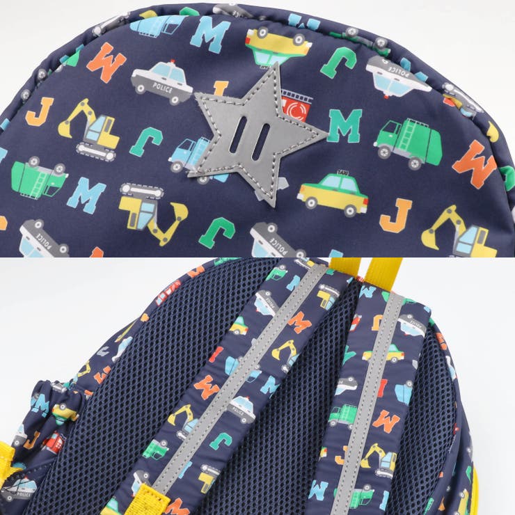 車ロゴ総柄リュック | こどもの森e-shop | 詳細画像9 