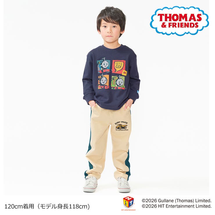 きかんしゃトーマス裏毛トレーナー | こどもの森e-shop | 詳細画像9 