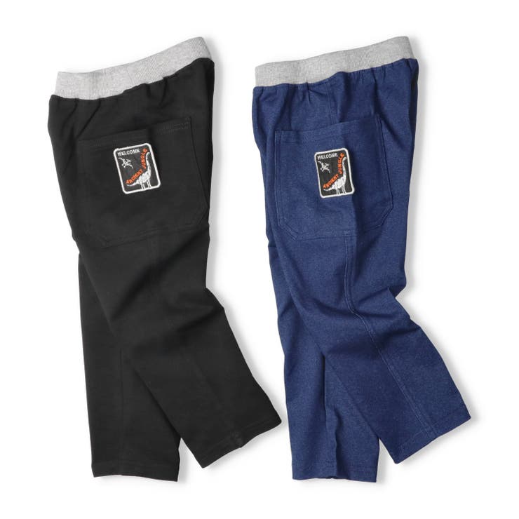 恐竜ワッペン付ロングパンツ | こどもの森e-shop | 詳細画像8 