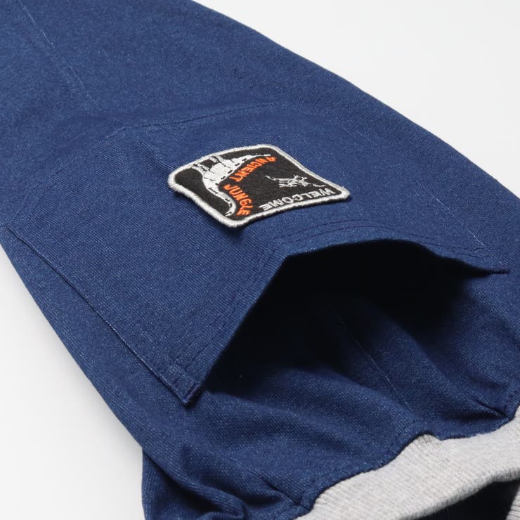 恐竜ワッペン付ロングパンツ | こどもの森e-shop | 詳細画像4 